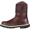 Georgia Boot Little Georgia, Kids Kid's Little Giant Wellington Boot, 5 M, 6 in Height, Soggy Brown G204 - alternate 6
